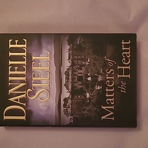 Used Hardcover Danielle Steel "Matters of the Heart" hardcover book